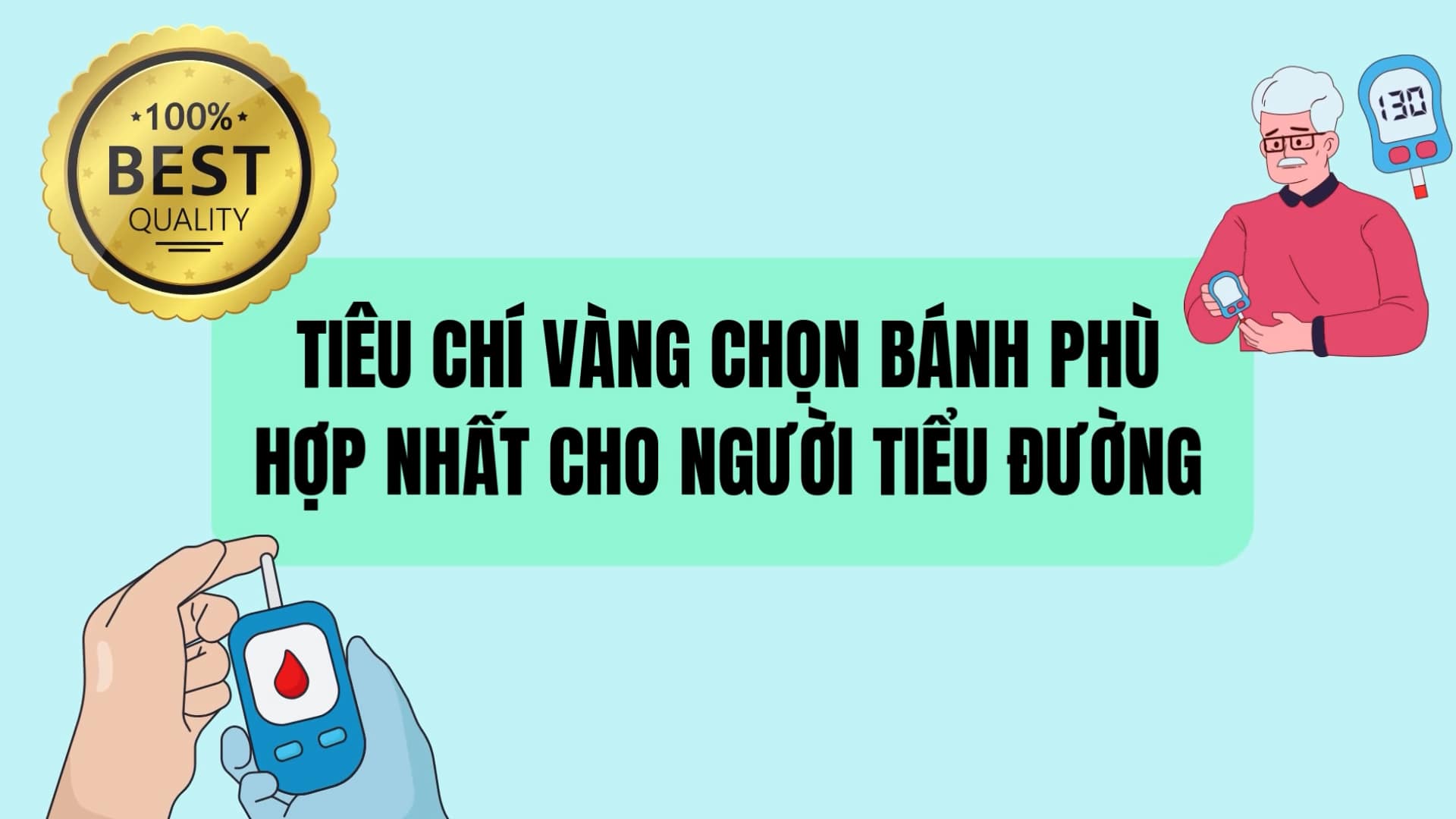 Golden criteria for choosing the most suitable cake for people with diabetes