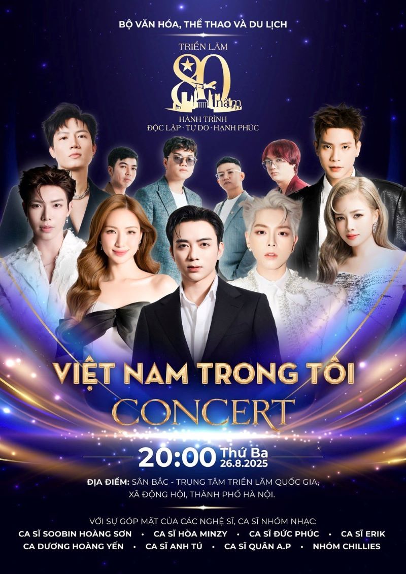 Mac mua lon, concert “Viet Nam trong toi” van duoc to chuc. Anh: BTC