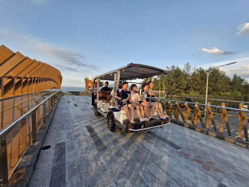 ダナン市の歩道橋プロジェクト。写真:Thu Giang