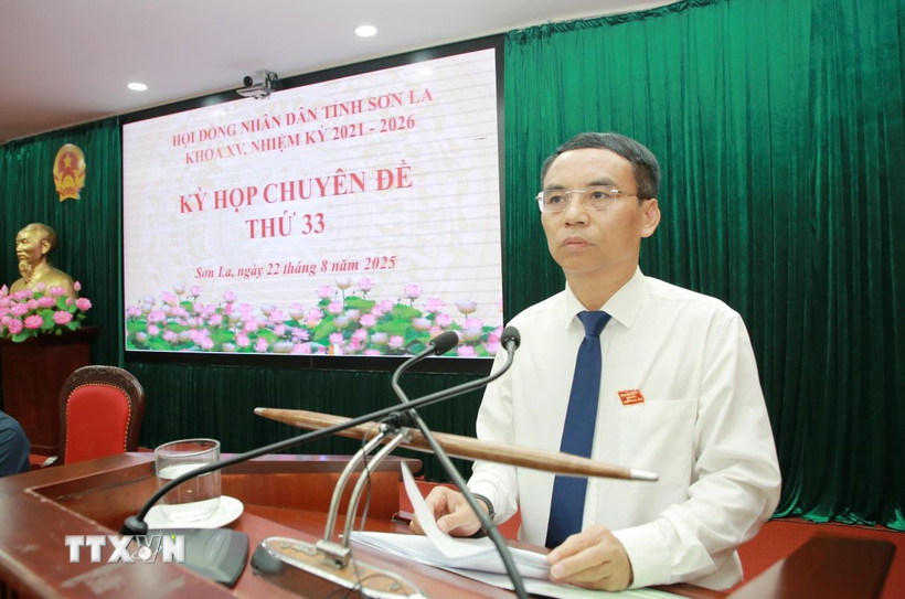 Mr. Nguyen Minh Tien - new Vice Chairman of Son La Provincial People's Committee. Photo: VNA