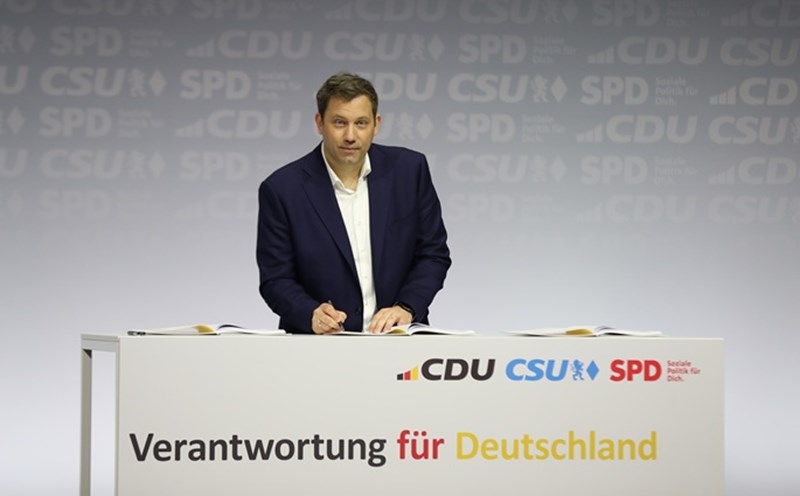 German Deputy Prime Minister Lars Klingbeil. Photo: Xinhua