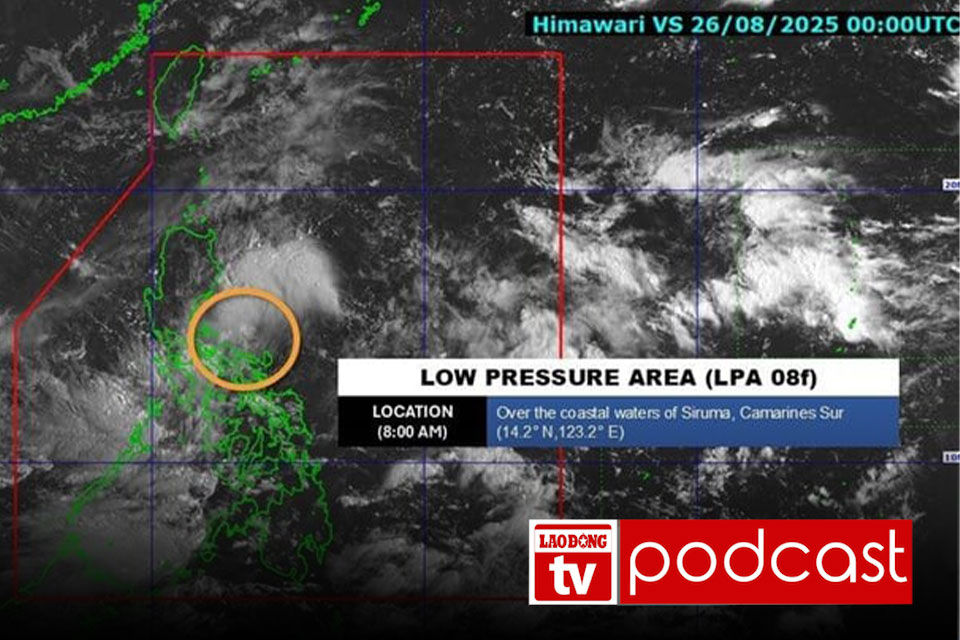 Noticias de la mañana del 27 de agosto: Se pronostica la aparicion de una nueva depresion tropical alrededor del Mar de China Meridional tras la tormenta numero 5