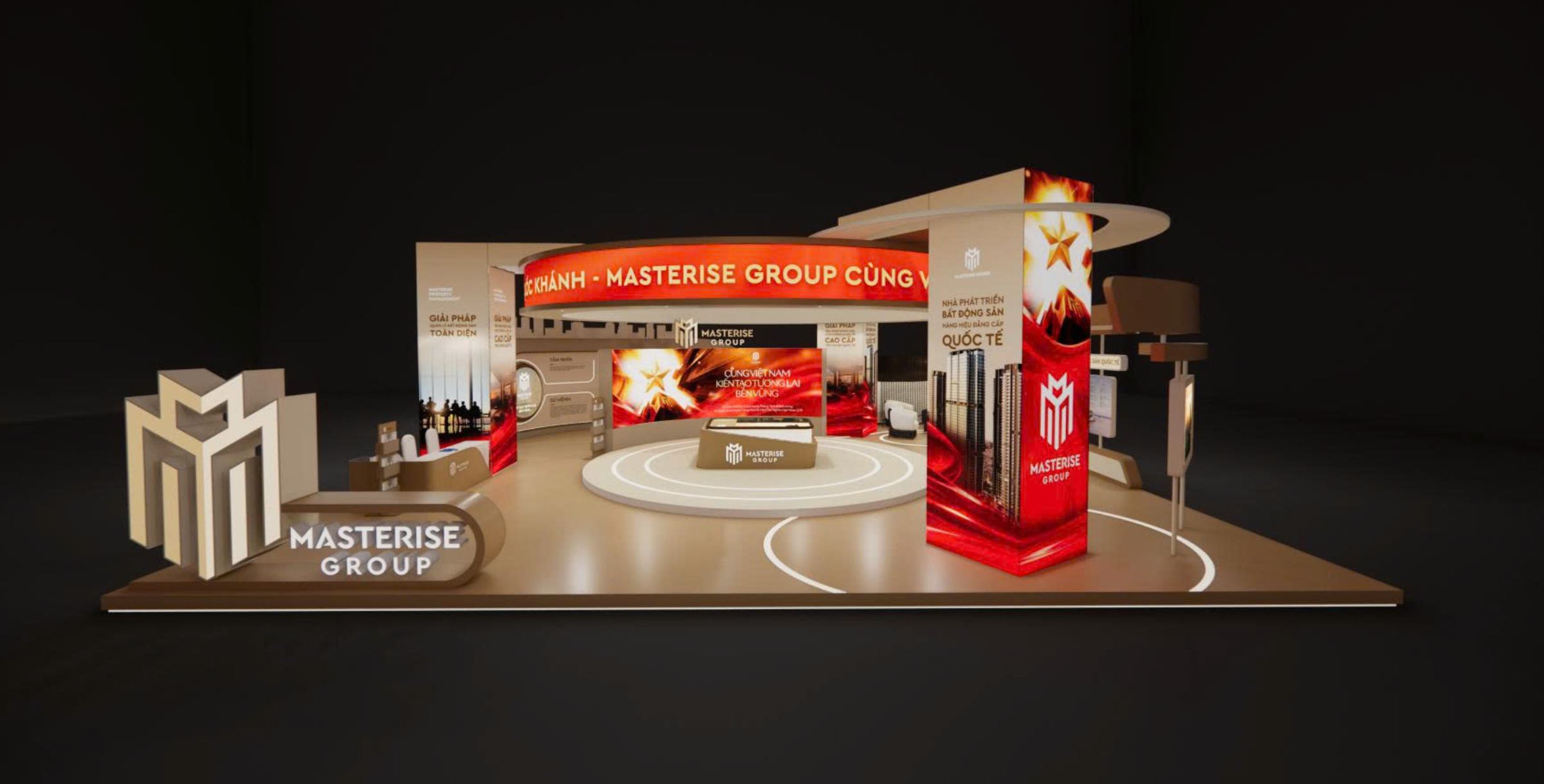 Masterise Group la mot trong 20 doanh nghiep tu nhan tieu bieu duoc lua chon de gop mat tai Trien lam Thanh tuu Dat nuoc 2025. Anh: Masterise Group