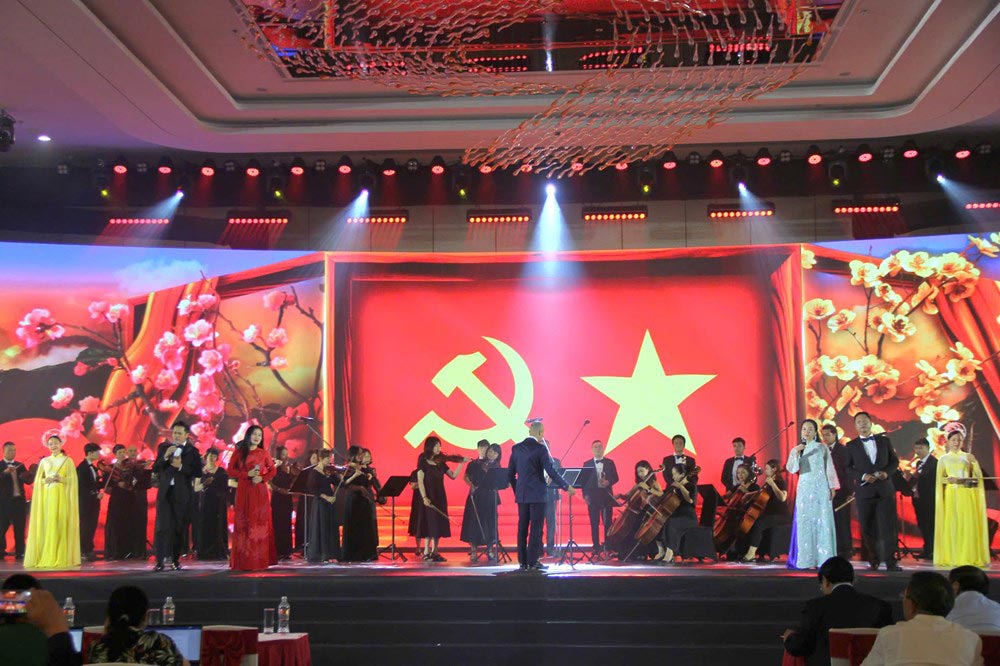 Tiet muc nghe thuat du kien dien ra trong le khai mac Trien lam. Anh: Nguyen Linh/Bao Van Hoa