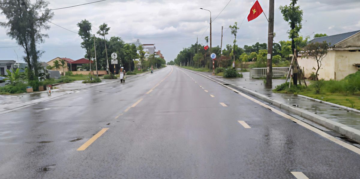 事故発生地点。写真:ハイフォン交通安全委員会