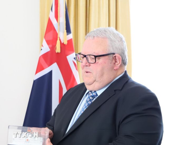 제리 브라운리 뉴질랜드 국회의장. 사진: TTXVN