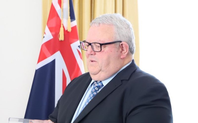 New Zealand Speaker Gerry Brownlee. Photo: VNA