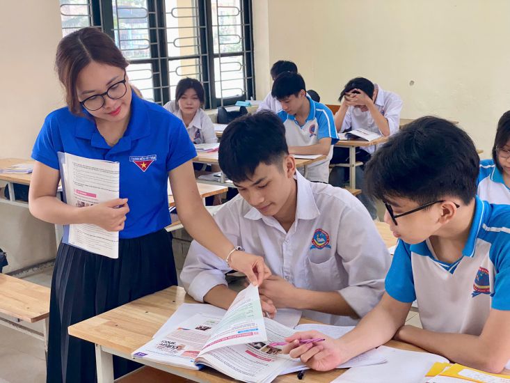 The Pedagogy major has received the attention of candidates for many years. Photo: Trang Trang