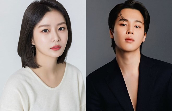 Actress Song Da Eun and Jimin (BTS) have been rumored to be dating many times. Photo: Allkpop