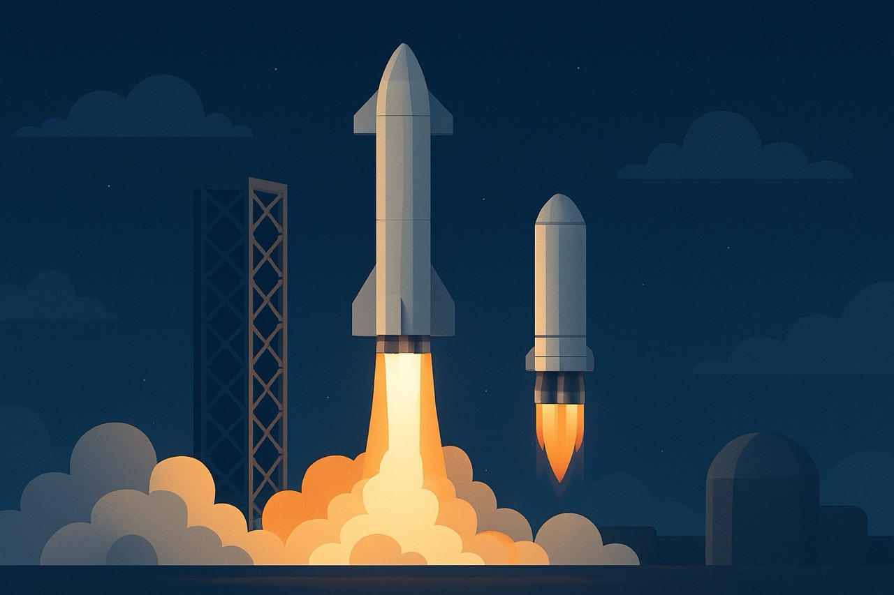 SpaceX ghi dau moc lon voi chuyen bay thu nghiem Starship lan thu 10. Do hoa: Hao Thien