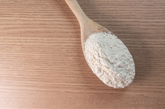 Protein powder affects digestion and weight. Photo: Thuy Duong