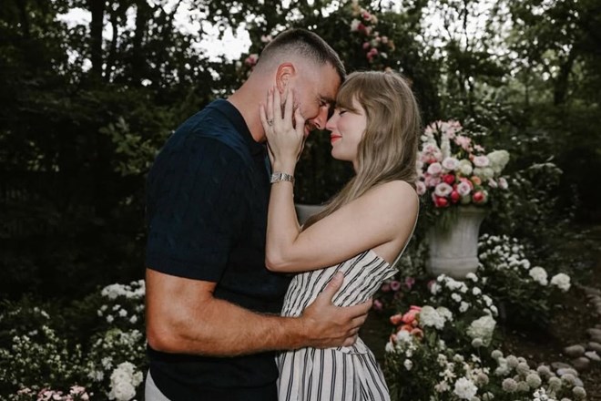 Taylor Swift and her boyfriend are engaged. Photo: Taken from personal page