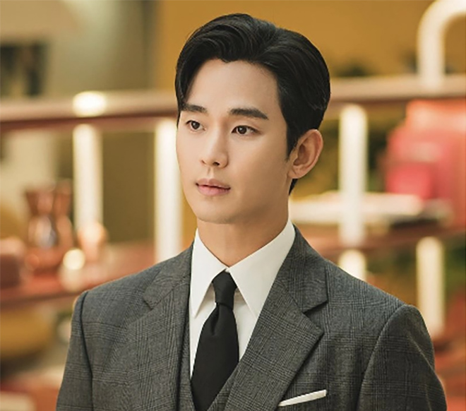 Kim Soo Hyun in the movie "Queen of Tears". Photo: tvN