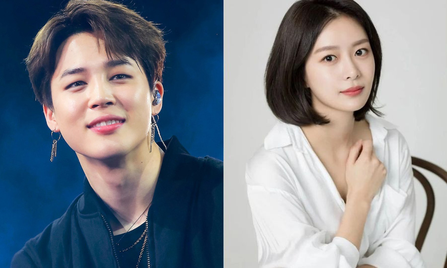 Jimin (BTS) and Song Da Eun continue to be rumored to be dating. Photo: Big Hit and Merry-Go-Round Company