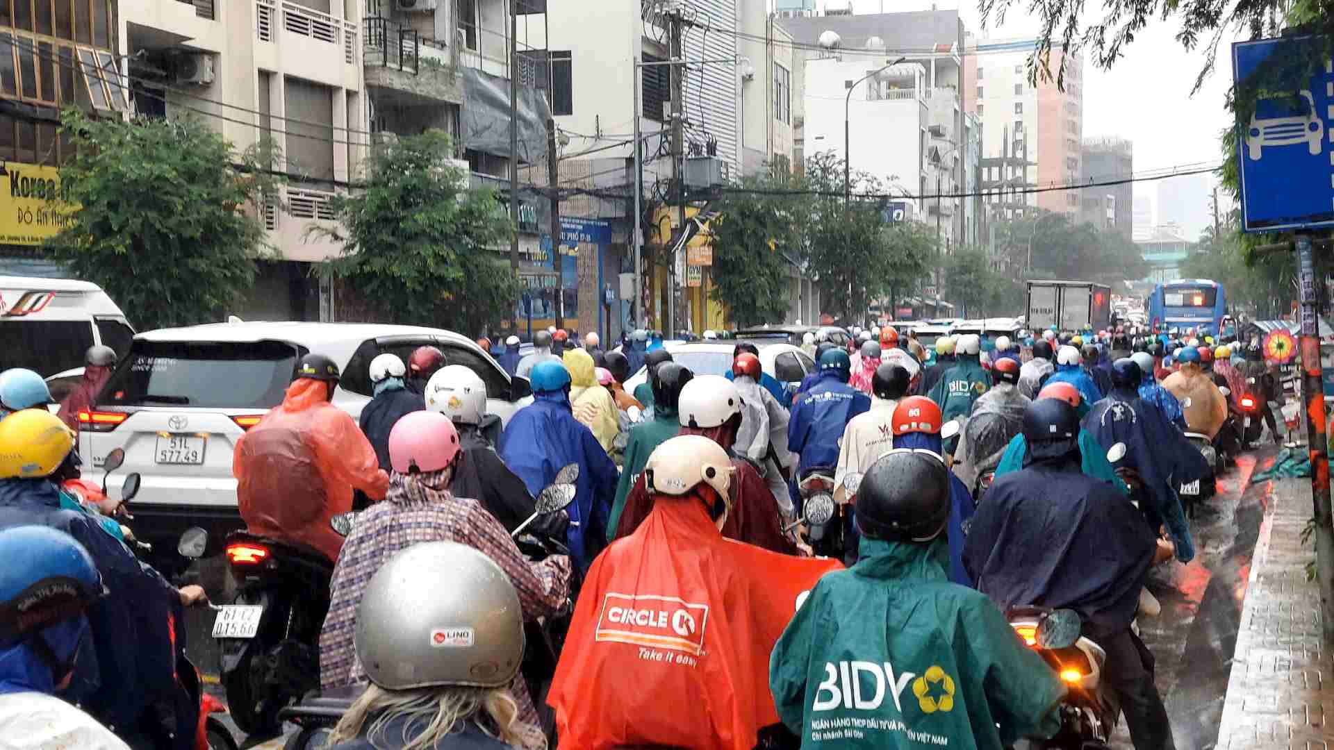 The Southern region is about to have heavy rain. Photo: Minh Quan