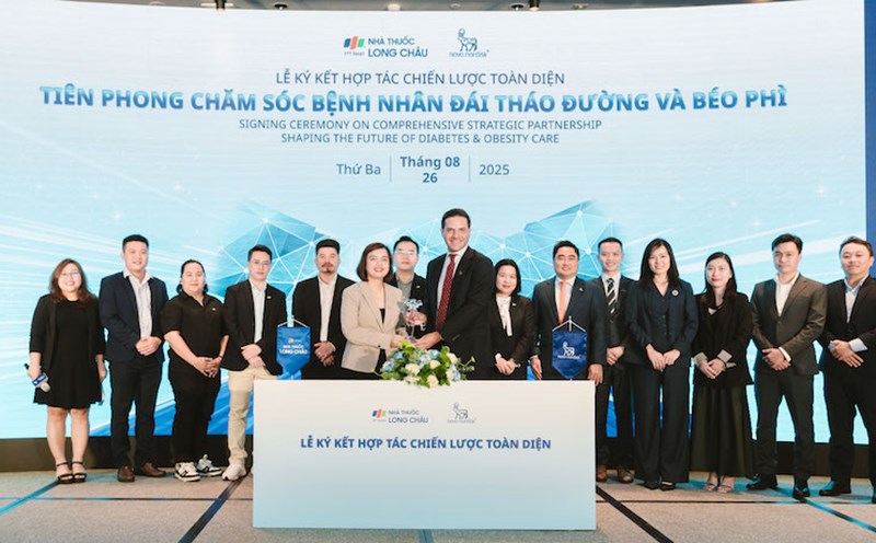 The two partners signed a cooperation agreement to reduce diabetes and overweight and obesity. Photo: DVCC