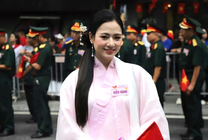 Actress Viet Hoa. Photo: Le Tuyen