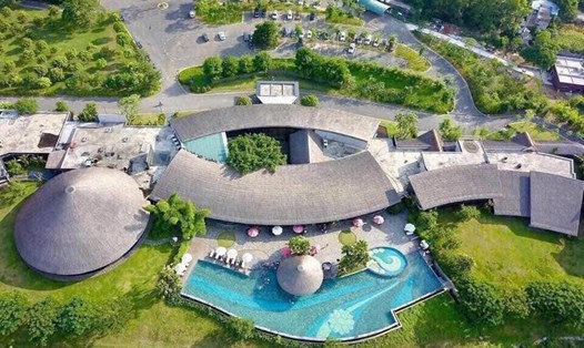 Nhiều khu du lịch, nghỉ dưỡng tại xã Kim Bôi được lựa chọn là điểm đến trong kỳ nghỉ lễ 2.9 sắp tới. Ảnh: Hải Đăng