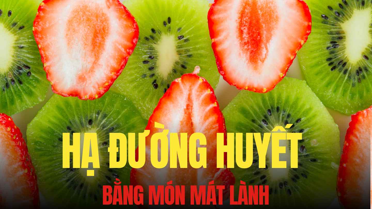 Lower blood sugar thanks to nutritious, refreshing dishes. Graphics: Tra My