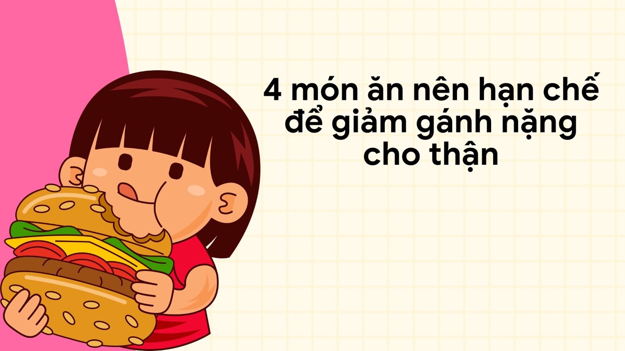 Eating a lot of processed foods is not good for the kidneys. Graphic photo: Huong Son