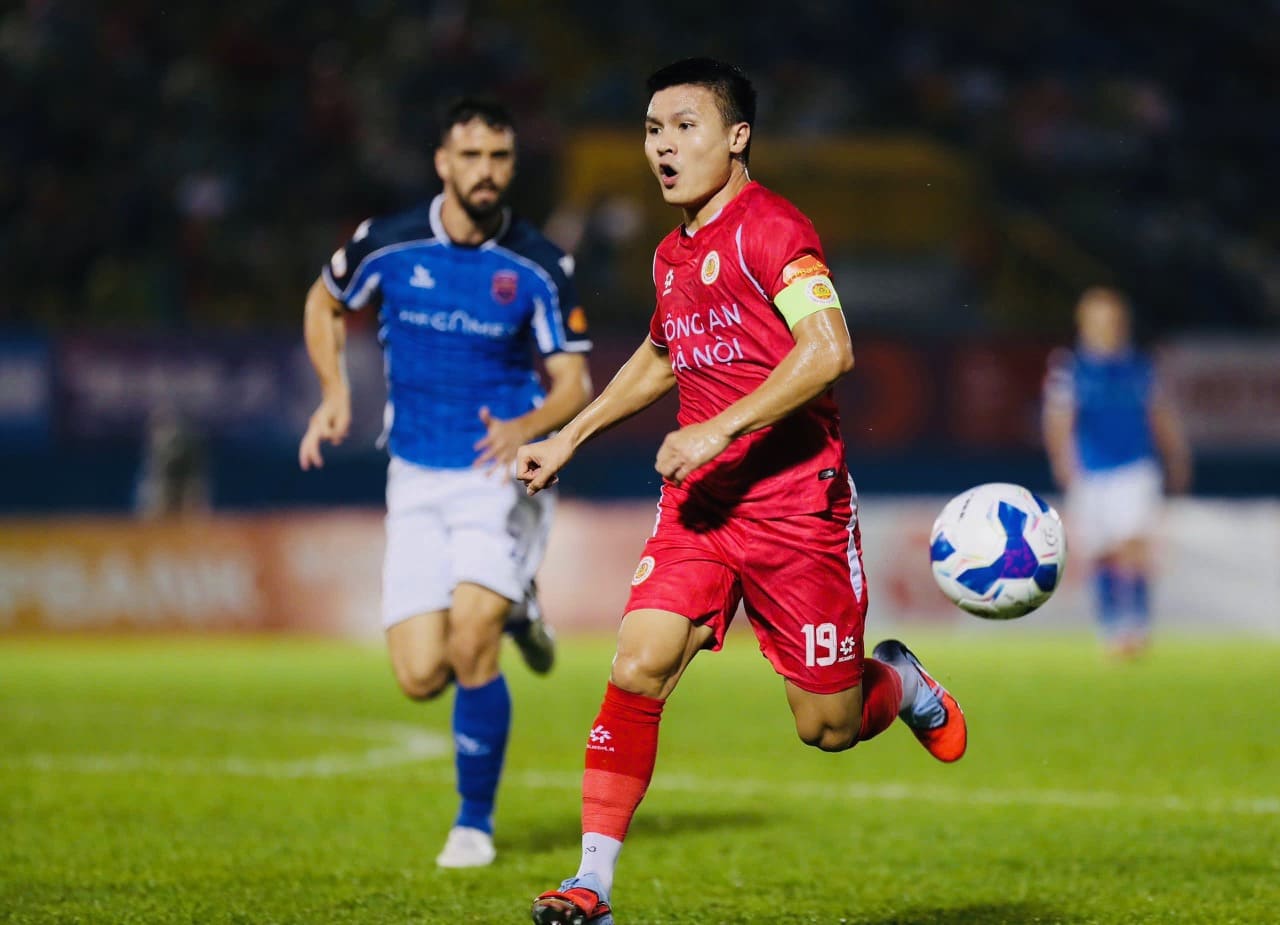 According to the match schedule on August 28, Hanoi Police will meet Hanoi FC. Photo: Thanh Vu