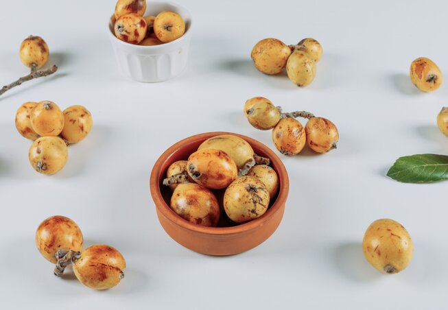 The rich nutritional reserve in palm fruit. Photo: Thuy Duong