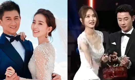 Đường Yên - La Tấn và Lưu Thi Thi - Ngô Kỳ Long vướng tin đã ly thân. Ảnh: VieON.