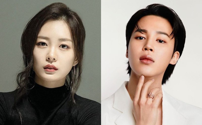 Song Da Eun caused a stir when he released evidence of dating Jimin (BTS). Photo: BigHit Music