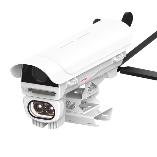 Viettelのカメラタイプは、車両の分類、ナンバープレートの識別、交通違反の検出、冷却違反に対応するAI処理能力を備えています。写真:Viettel