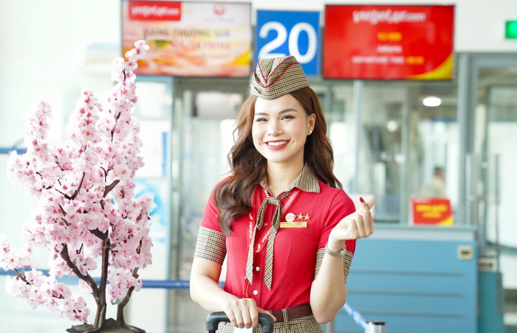Vietjet mo ban som 2,5 trieu ve Tet Nguyen dan 2026, gia chi tu 610.000 dong. Anh Vietjet
