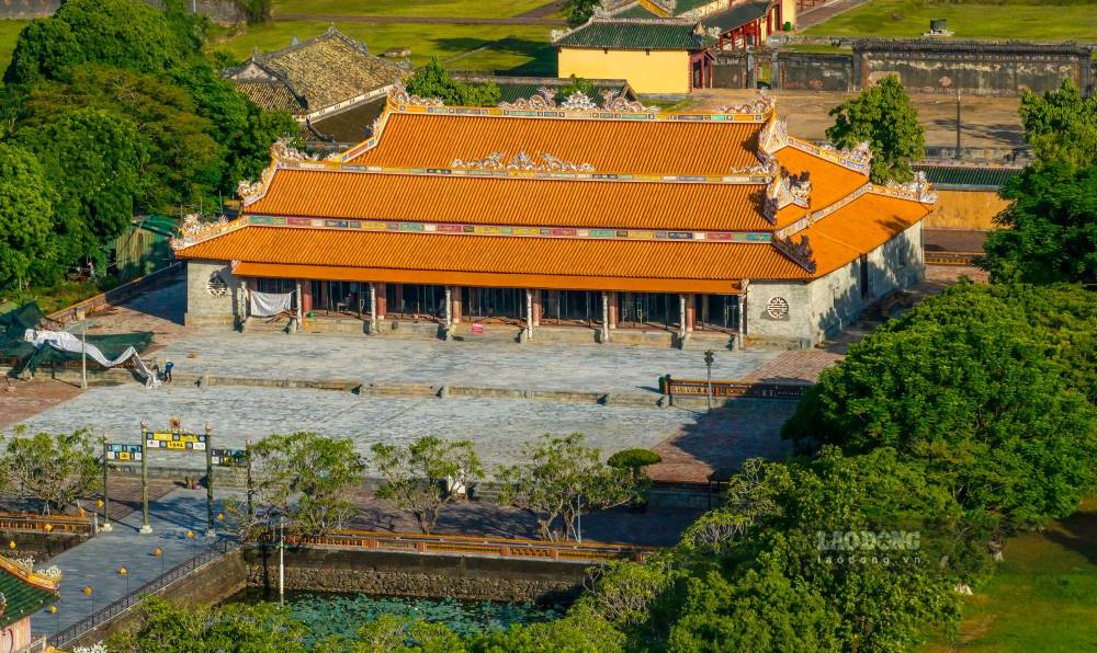 Thai Hoa Palace seen from above. Photo: Phuc Dat