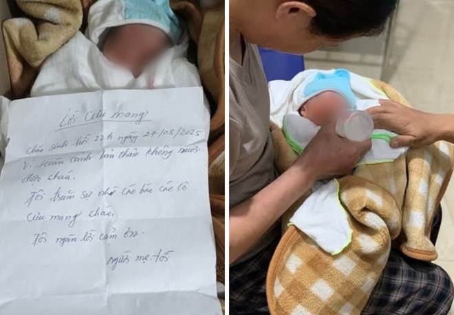Bỏ rơi con 2 ngày tuổi cùng lời nhắn người mẹ tồi trên cao tốc Nội Bài - Lào Cai Bỏ rơi con 2 ngày tuổi cùng lời nhắn người mẹ tồi trên cao tốc Nội Bài - Lào Cai