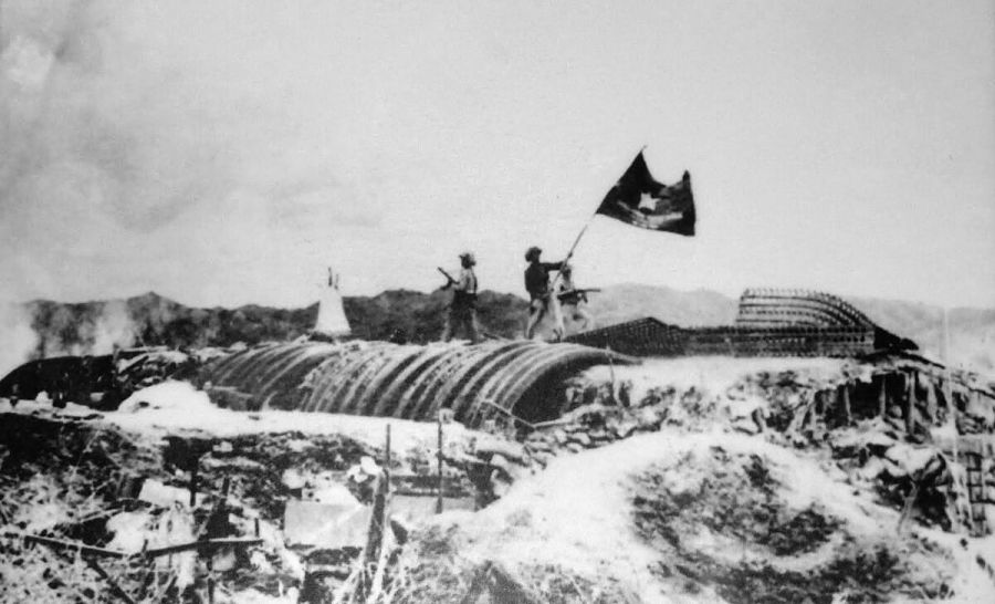 Chien thang Dien Bien Phu thang 7.1954. Anh: tu lieu