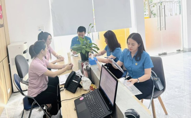 Gia Vien Trade Union has recently become a grassroots trade union. Photo: Gia Vien Trade Union