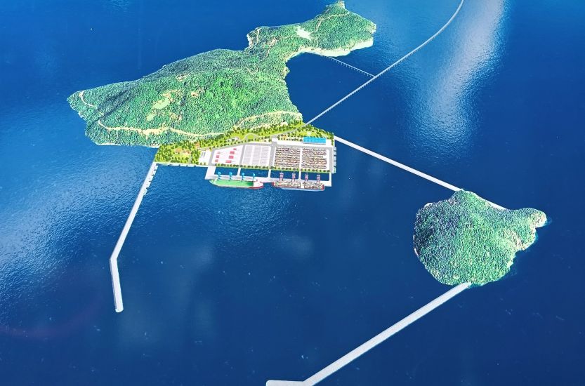 Hon Khoai Port, Ca Mau. Photo: Provided by the investor