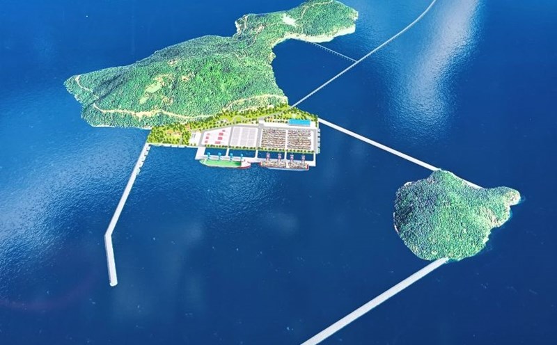 Hon Khoai Port, Ca Mau. Photo: Provided by the investor