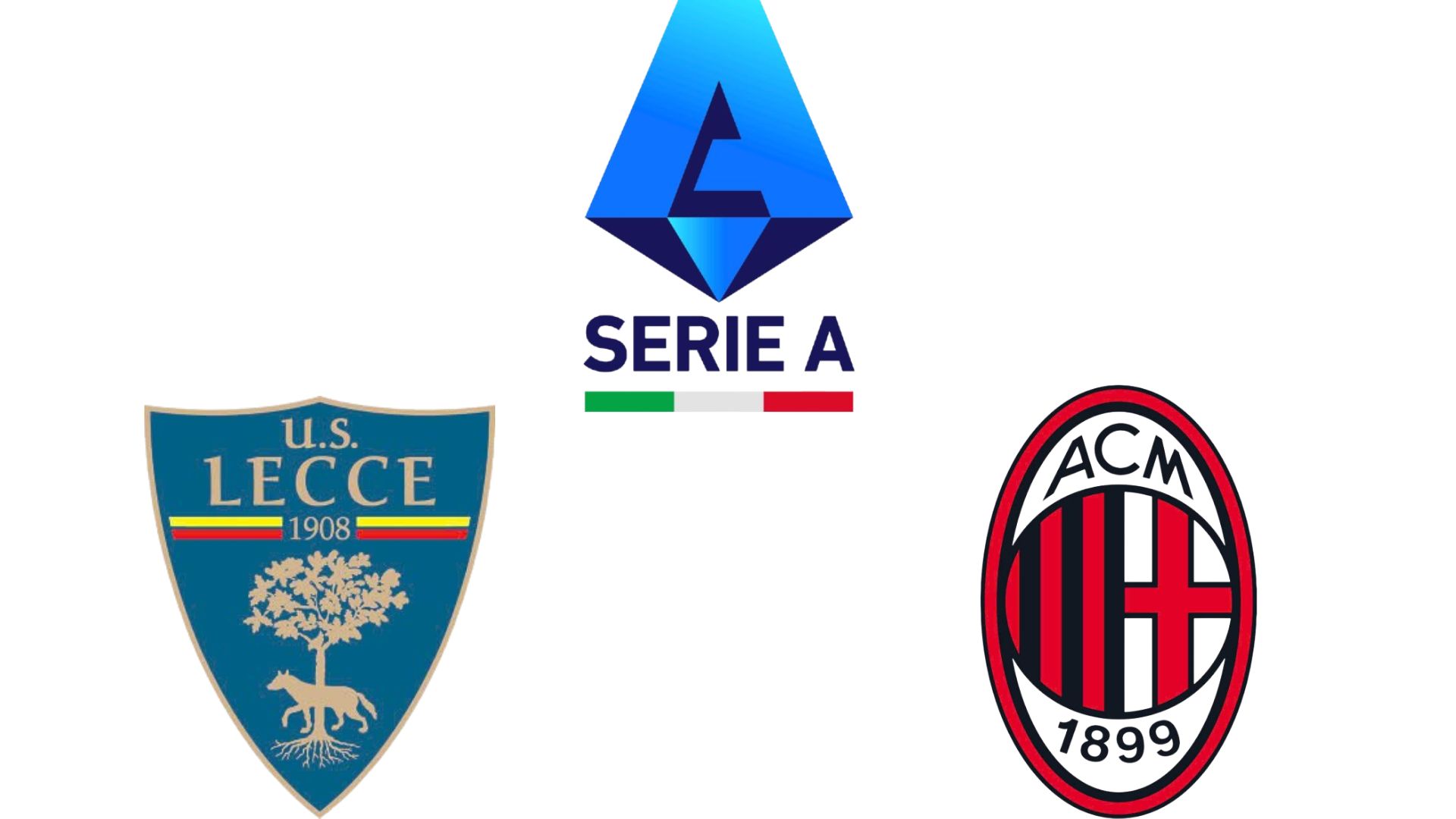 Lecce vs AC Milan in Serie A. Graphics: Van An