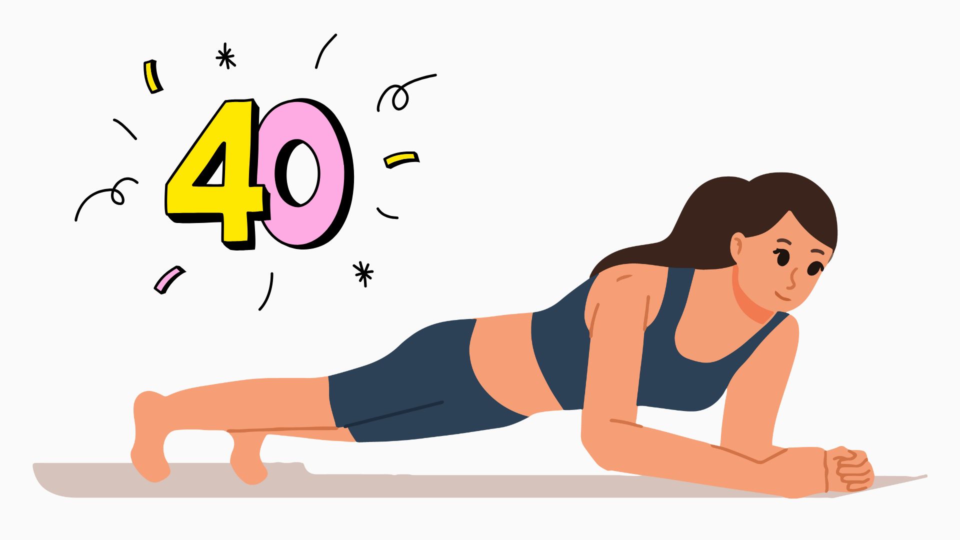 Plank is a simple test that reveals the strength of the body after the age of 40. Graphics: Thanh Thanh