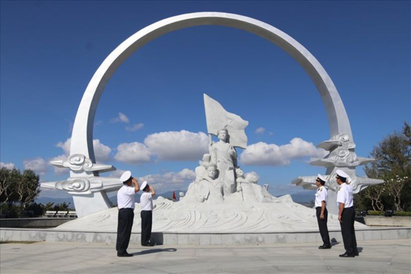 The memorial site of Soldier accurs Ma (Cam Lam, Khanh Hoa province). Photo: Thanh Hai