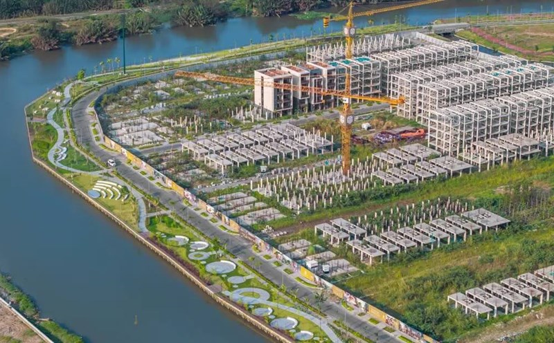 Saigon Binh An Urban Area is one of the projects in Binh Trung Ward, Ho Chi Minh City exempted from construction permits. Source: Masterise Home