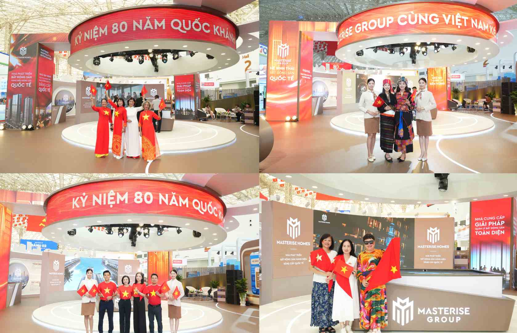 Ngap tran sac do tu hao tai khong gian trung bay cua Masterise Group. Anh: Van Nguyen