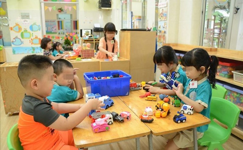 Ho Chi Minh City increases support for preschool children of industrial park workers to 240,000 VND/month. Photo: Chan Phuc