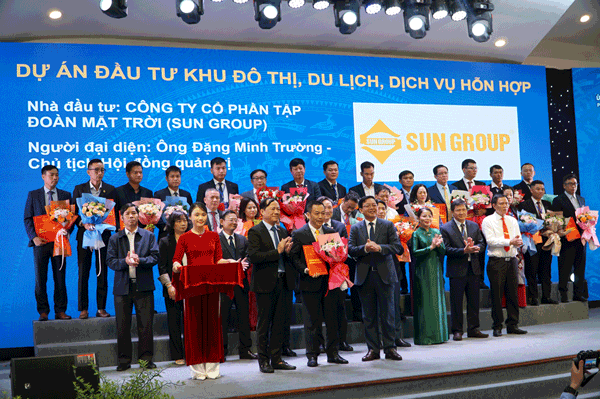 Tap doan Sun Group dau tu vao du an khu do thi, du lich, dich vu. Anh: Thanh Tuan