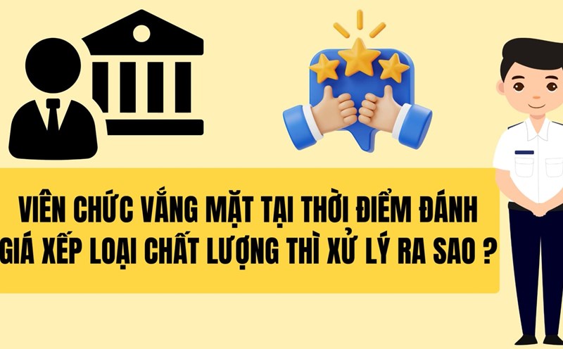 How to handle civil servants who are not present at the time of quality assessment