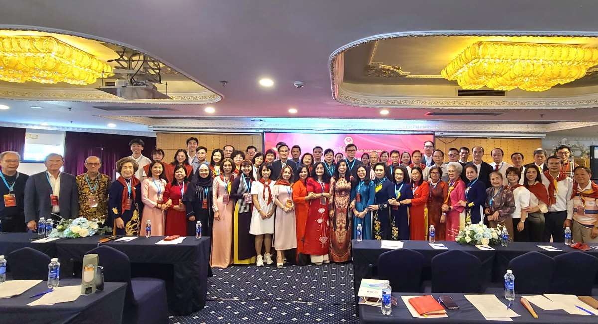 Cac dai bieu du tap huan lanh dao hoi doan nguoi Viet Nam o nuoc ngoai. Anh: Uy ban Nha nuoc ve NVNONN