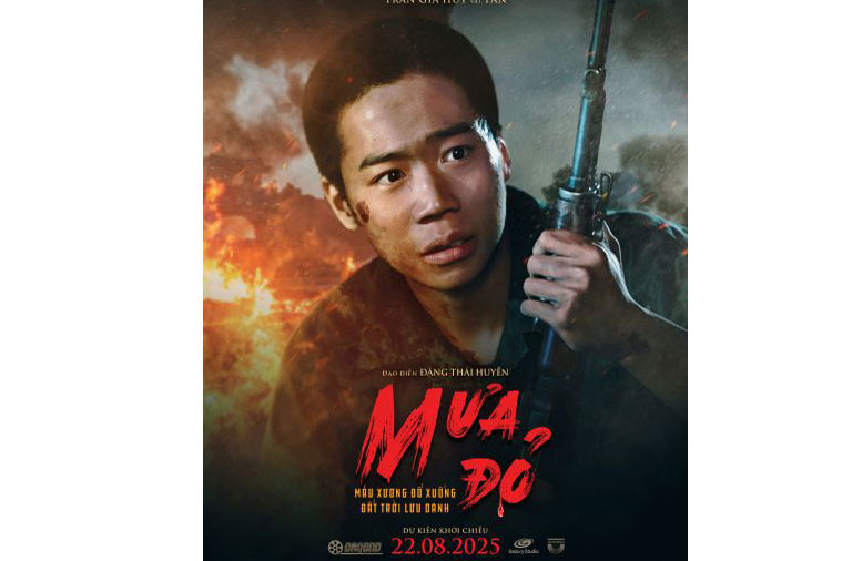 第1チームの兵士の日焼けとしてのTran Gia Huy。写真：ギャラクシー