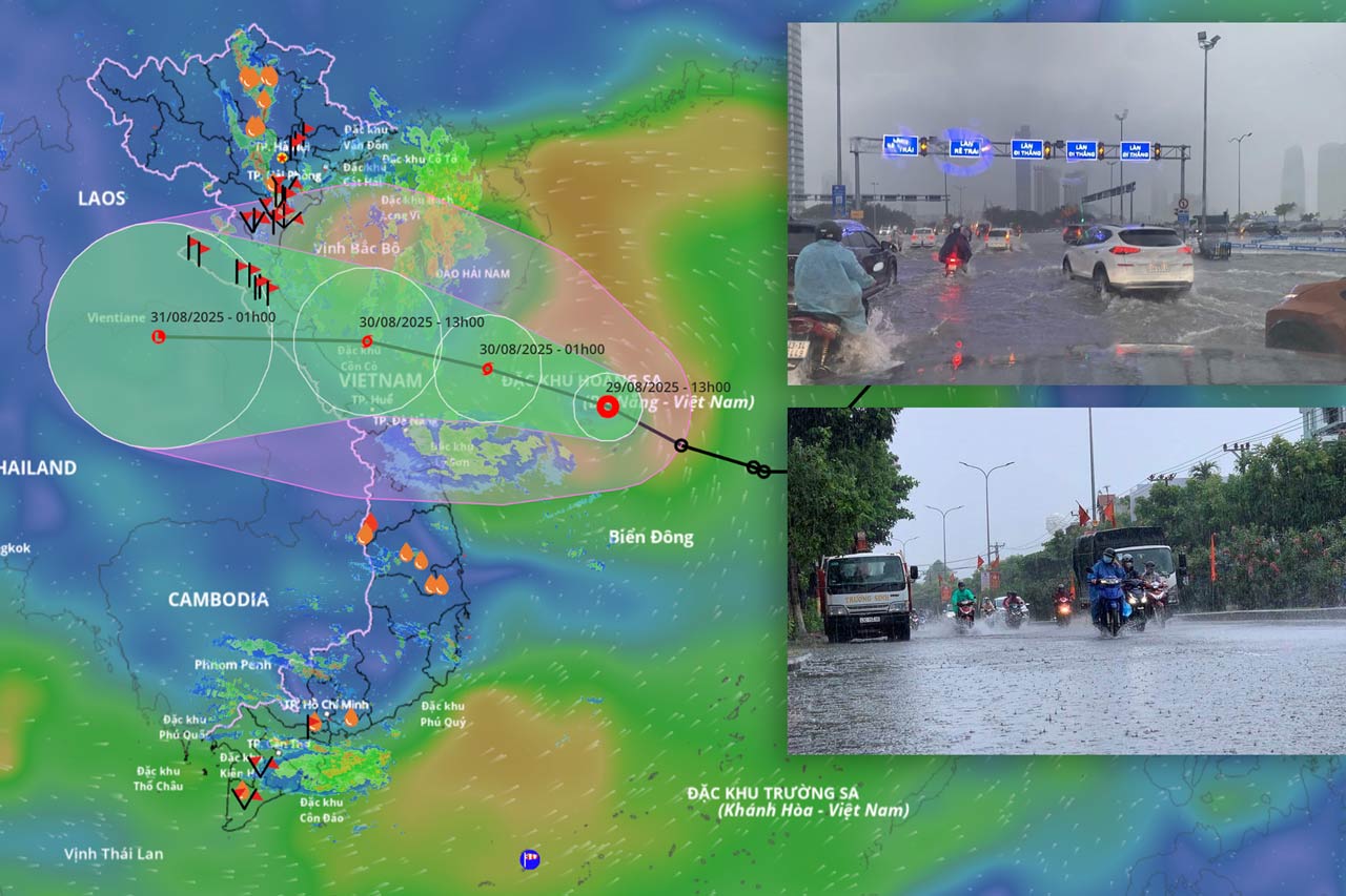 In the next 12 hours, the tropical depression is forecast to strengthen into storm No. 6 with gusts of level 10