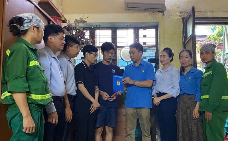 The Labor Union of Ascension in Bang divided it into many families of union members and ascension workers. Photo: Hoang Bang Rising Trade Union, Hai Phong