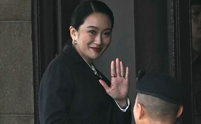 Ms. Paetongtarn Shinawatra attended the Government Office to attend the trial on August 29, 2025. Photo: AFP