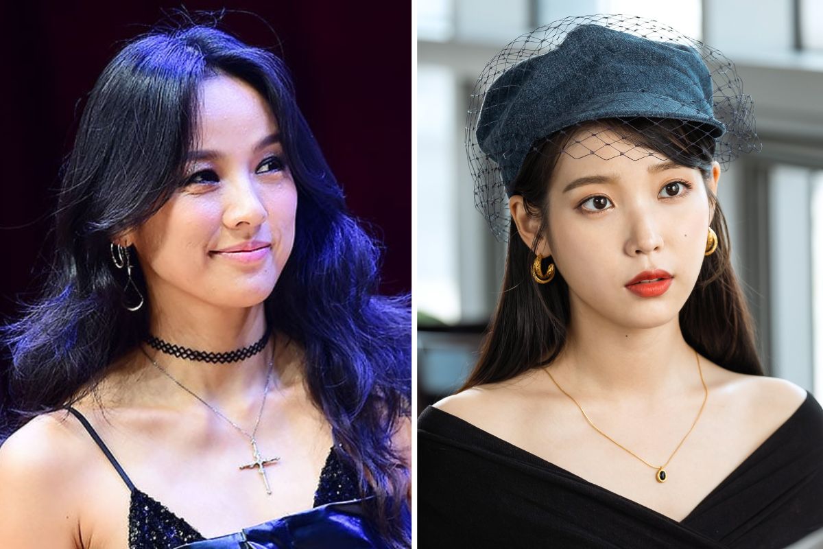 Lee Hyori and IU. Photo: Producer